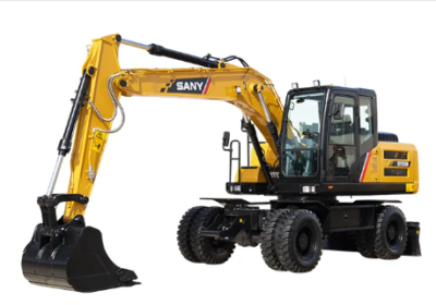 SY155W-Wheel-Excavator