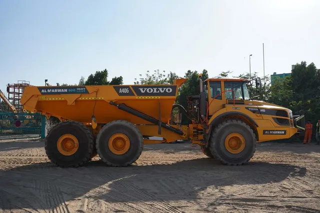 Ready to Work: 2025 Volvo A40G Articulated Dump Truck
