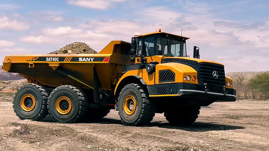Grab 2025 SANY SAT40C Articulated Dump Truck