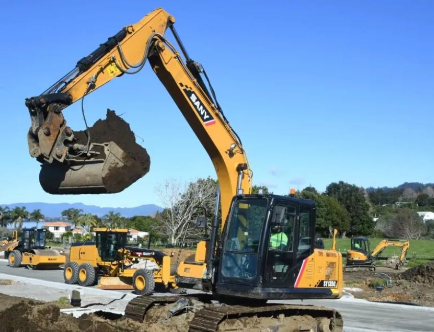 Upgrade Your Fleet – SANY SY135C(Tier4 F & Stage Ⅴ) Small excavator