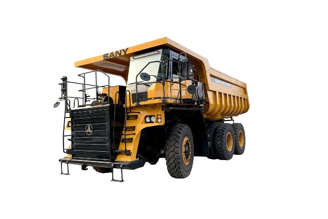 Explore the Powerful Sany 2025 SKT130S Diesel-Electric Off-Highway Truck