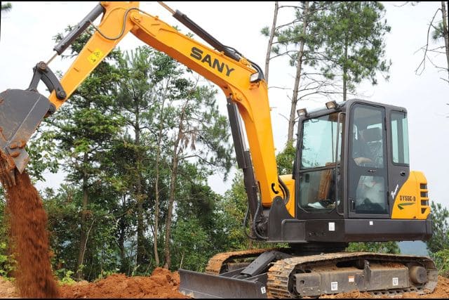 Exclusive Offer 2025 SANY SY55C Small Excavator