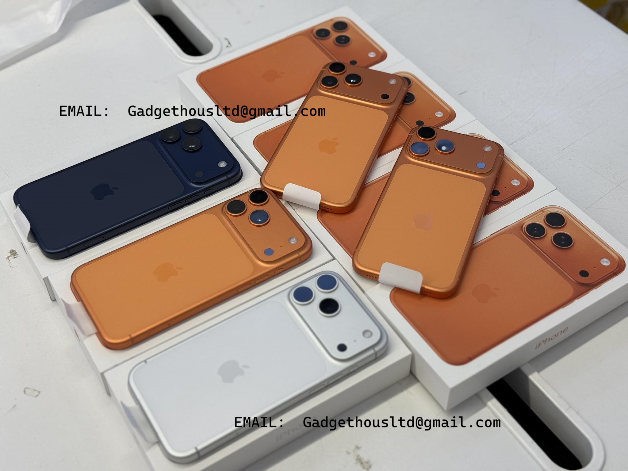 Apple iPhone 17 Pro Max, iPhone 17 Pro, iPhone 17, iPhone Air, iPhone 16 Pro Max, iPhone 16 Pro, iPhone 16, iPhone 16 Plus, iPhone 15 Pro Max, iPhone 15 Pro, Samsung S25 Ultra, Sony PS5 Pro