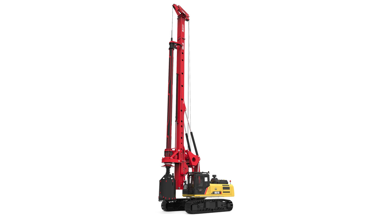 flat 20% – 10% on Sany SR215-C10 Rotary Drilling Rig