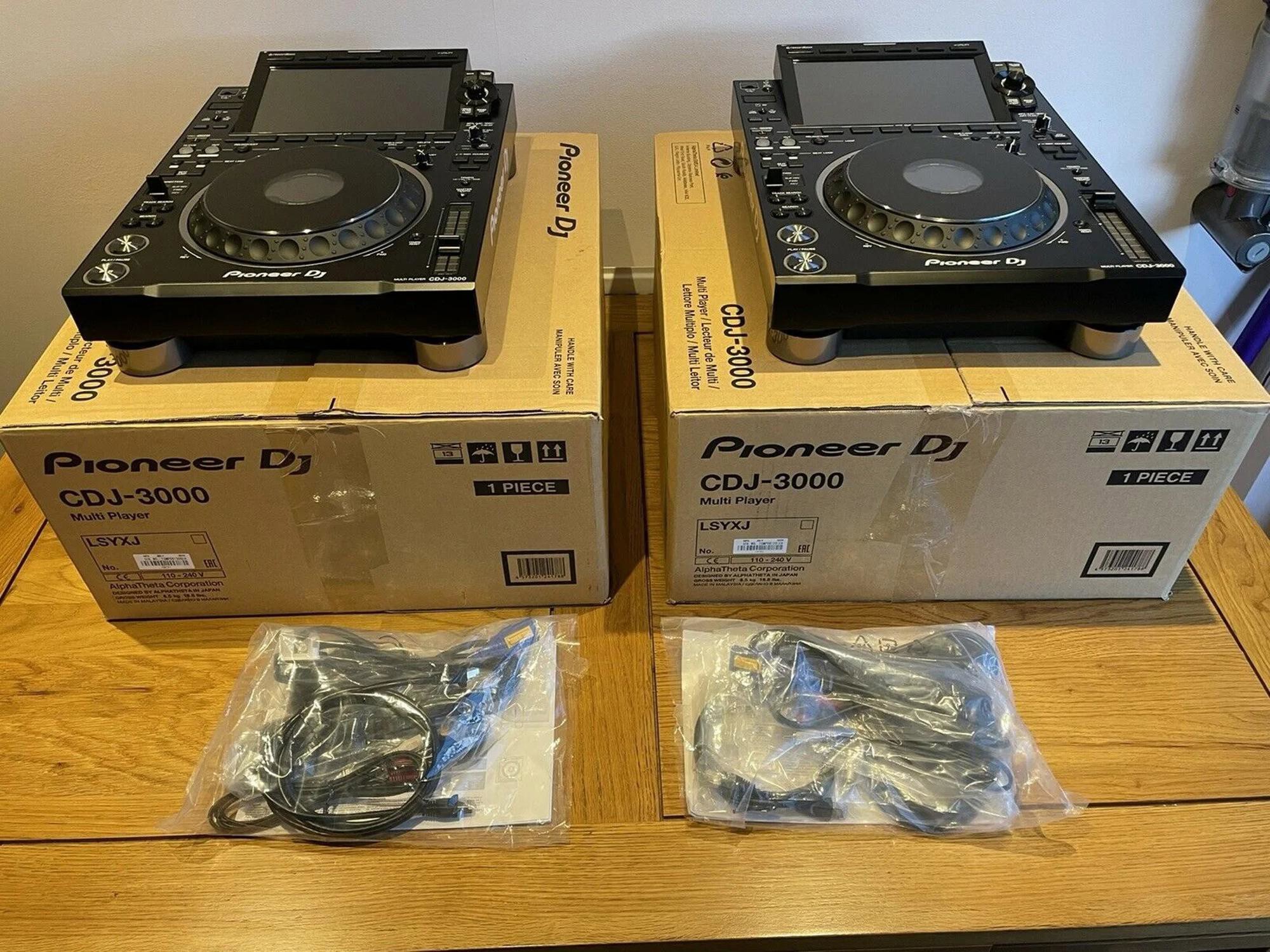AlphaTheta XDJ-AZ, Pioneer DJ OPUS-QUAD, Pioneer DJ XDJ-RX3, Pioneer XDJ-XZ, Pioneer DJ DDJ-FLX10, AlphaTheta DDJ-GRV6, Pioneer DJ DDJ-REV7, Pioneer CDJ-3000, Pioneer DJ DJM-A9, Pioneer CDJ-2000NXS2, Pioneer DJM-900NXS2, Pioneer DJ DJM-V10