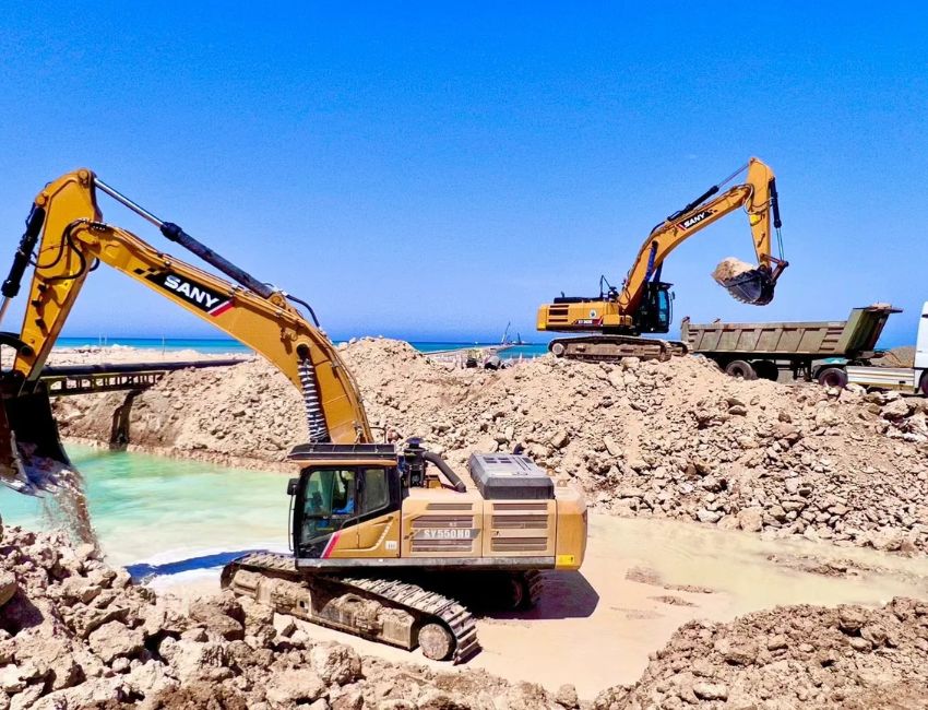 Order SANY SY550HD Large excavator