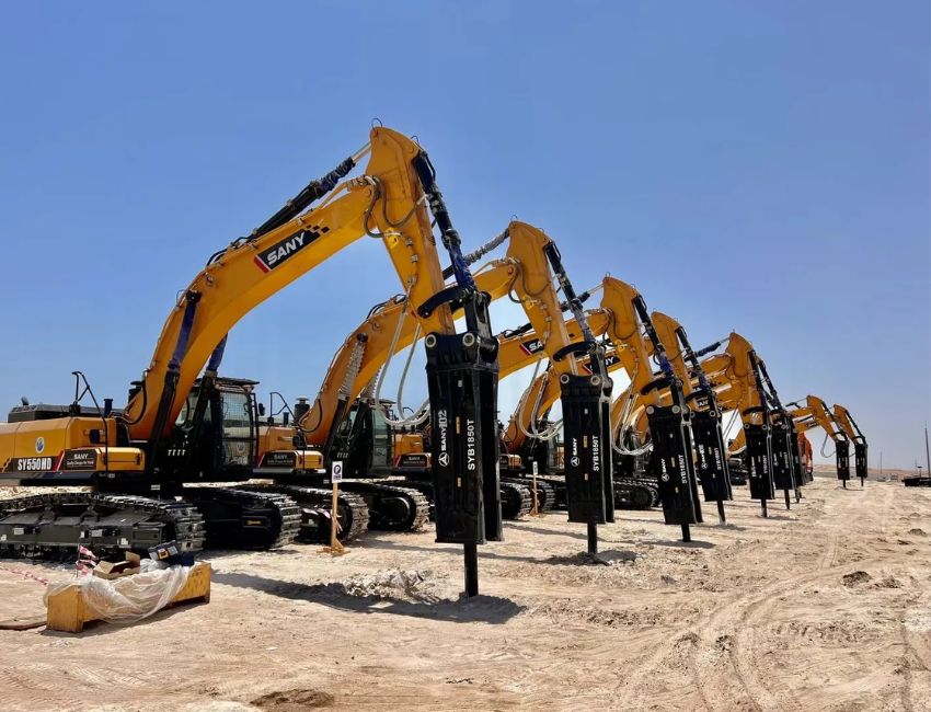 Claim SANY SY550HD Large excavator