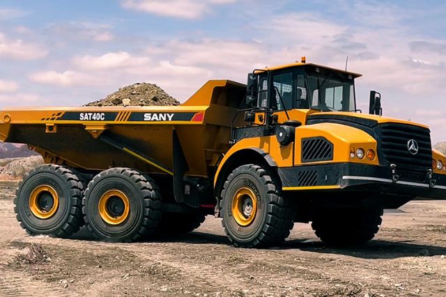 Sany 2025 SAT40C Articulated Dump Truck for Sale – Powerful and Durable