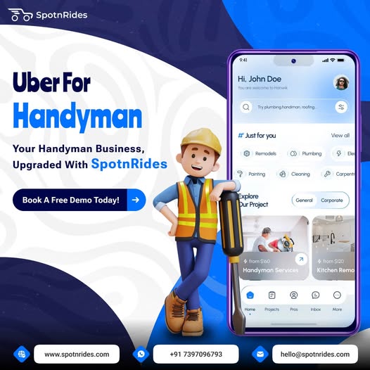 Launch Your Uber for Handyman App This Halloween – Special SpotnRides Offer!