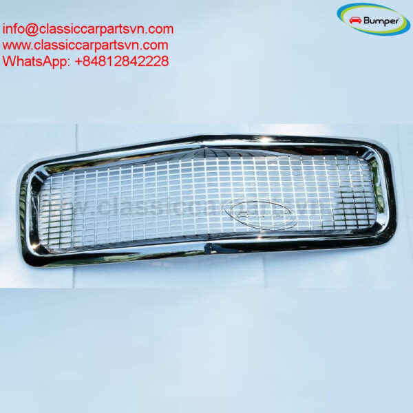 Radiator grille front Volvo PV Duett, PV444, PV544 new by stainless steel
