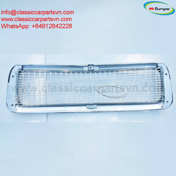 Radiator grille front Volvo PV Duett, PV444, PV544 new by stainless steel