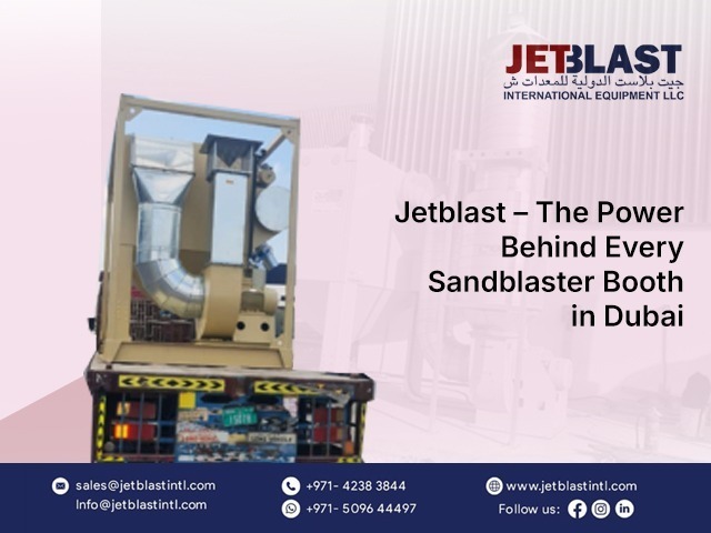 sandblaster booth in dubai | Jetblast
