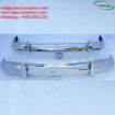 Volvo Amazon Euro type (1956-1970) bumpers by stainless steel new