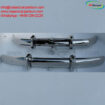 Volvo PV 444 (1947-1958) bumpers with bullhorns overriders by stainless steel