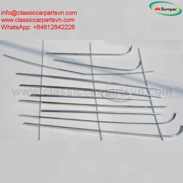 BMW 2002/1600 E10 complete beltline trim set