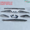 BMW 1502.1602.1802.2002 bumpers (1971-1976) by stainless steel
