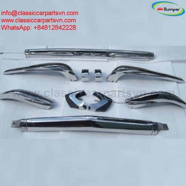 BMW 1502.1602.1802.2002 bumpers (1971-1976) by stainless steel