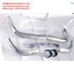 BMW 2800CS BMW 3.0CS BMW E9 bumpers new (1968-1975) by stainless steel new