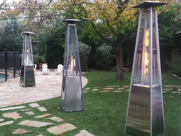 Warm Up Your Outdoors! Pyramid Patio Heater Rentals & Sales