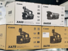 Canon XA75, Sony FDR-AX43, Panasonic HC-X1200, DJI Osmo Pocket 3, Insta360 X5,