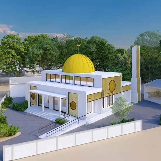Prefabricated mosque