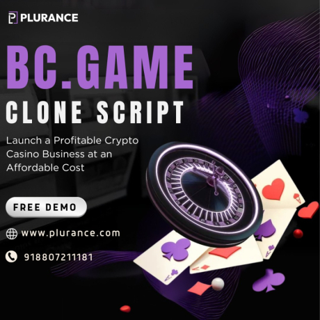 Bc game clone script – Create a Next-Gen Crypto Casino Business from Scratch