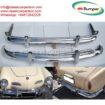 VW Karmann Ghia US Export style bumpers year (1956-1966) by stainless steel new