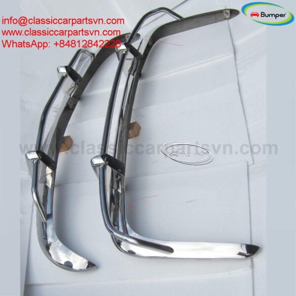 VW Karmann Ghia US Export style bumpers year (1956-1966) by stainless steel new