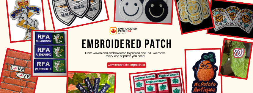 Online Customized Embroidered Patches in Canada
