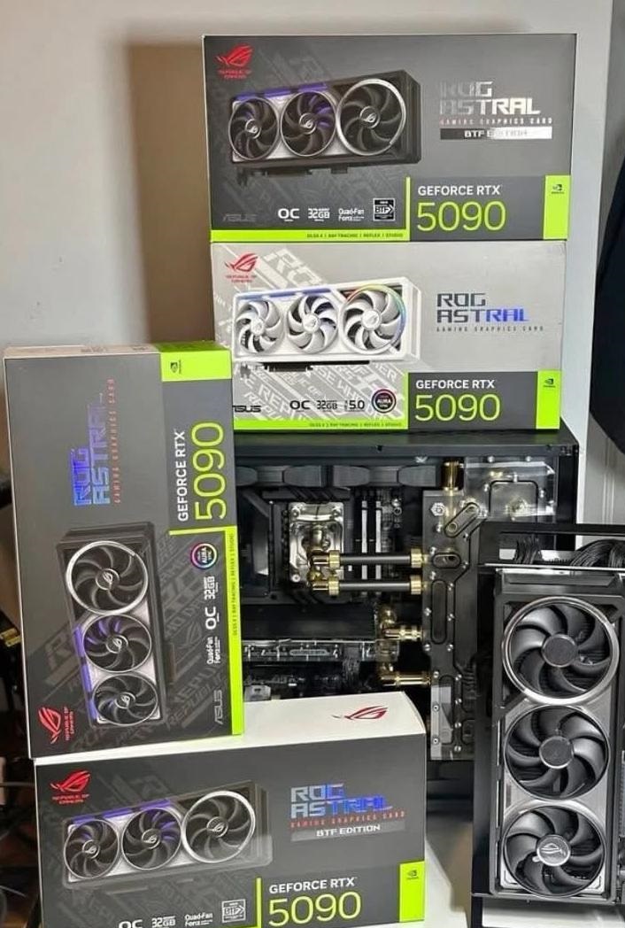 ASUS GeForce ROG Astral GeForce TX 5090 32GB GDDR7 OC Edition.