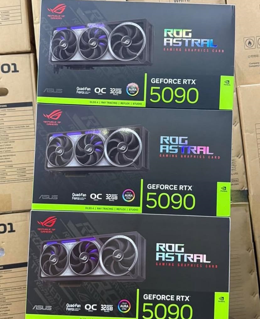 ASUS GeForce ROG Astral GeForce TX 5090 32GB GDDR7 OC Edition.