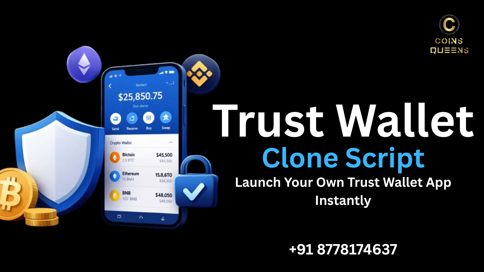 Launch Your Own Trust Wallet App Instantly