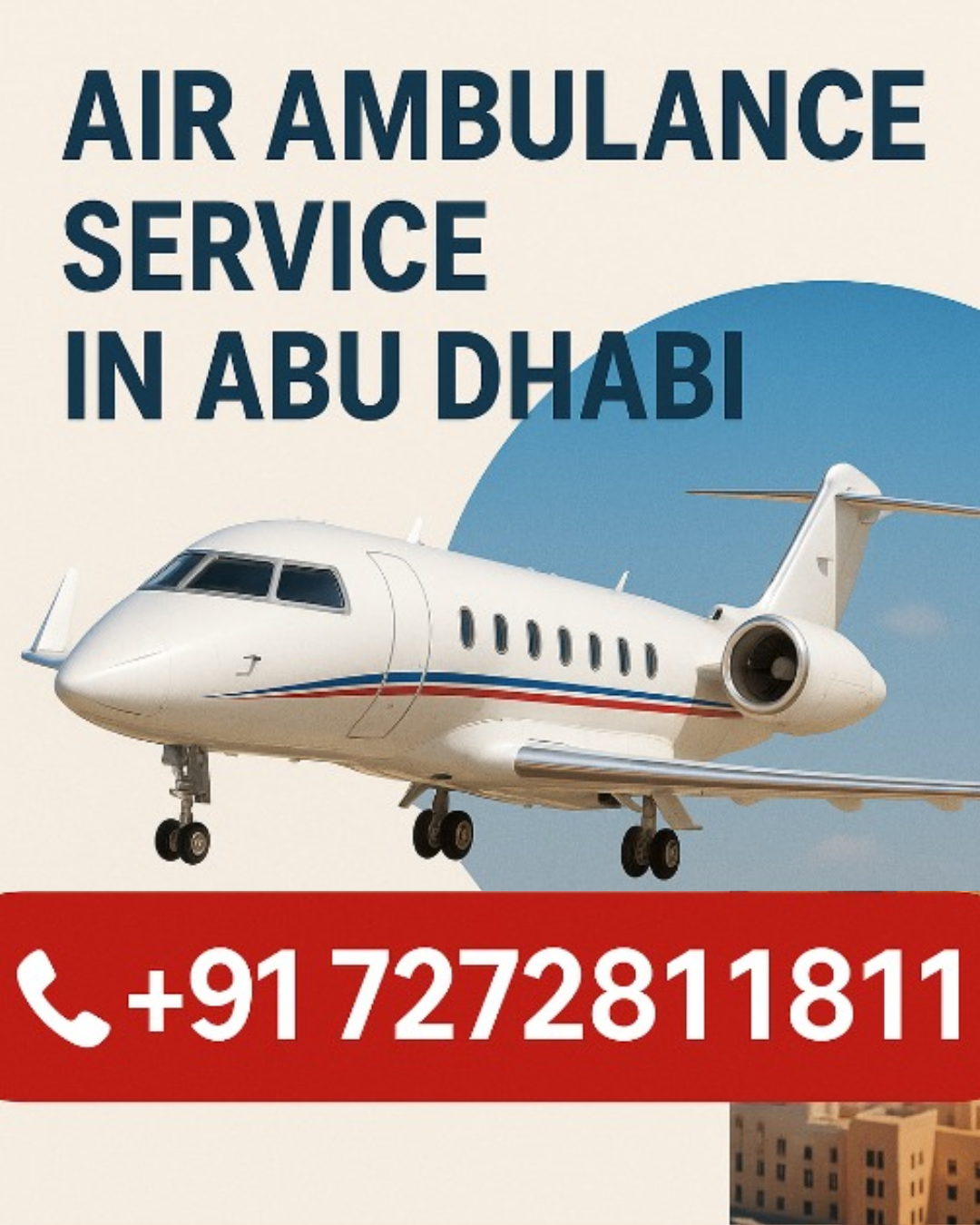 Air Ambulance Service in Abu Dhabi – Safe & Fast Emergency Medical Transfer