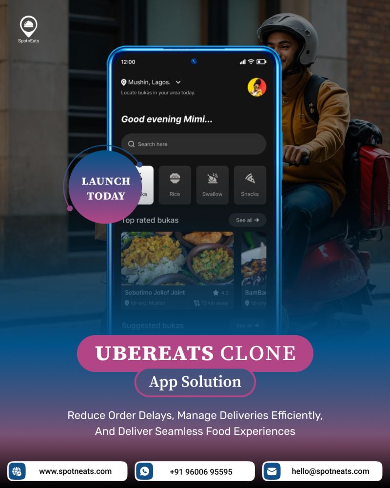 Own the Food Delivery Market with a Ready-Made UberEats Clone Solution